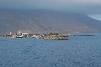 Departing Kastelli Kissamos