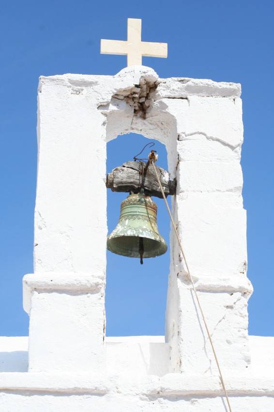 Church bell tower