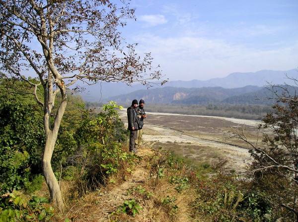 Sue and our guide Govind